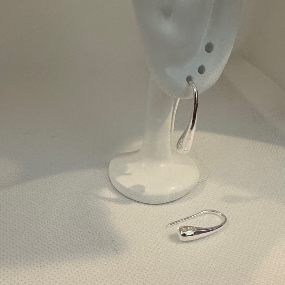 Silver drop Earrings